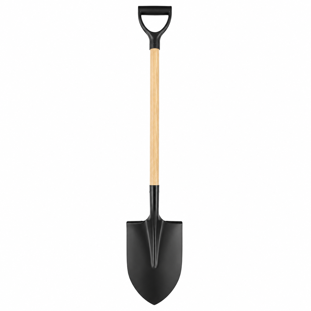 Gartenschaufel Stahl mit D-Griff 110 cm