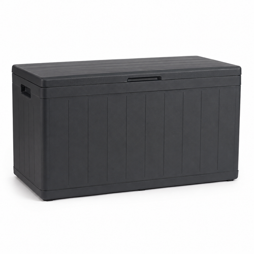 Auflagenbox Anthrazit wetterfest 120 l 80x45x50 cm